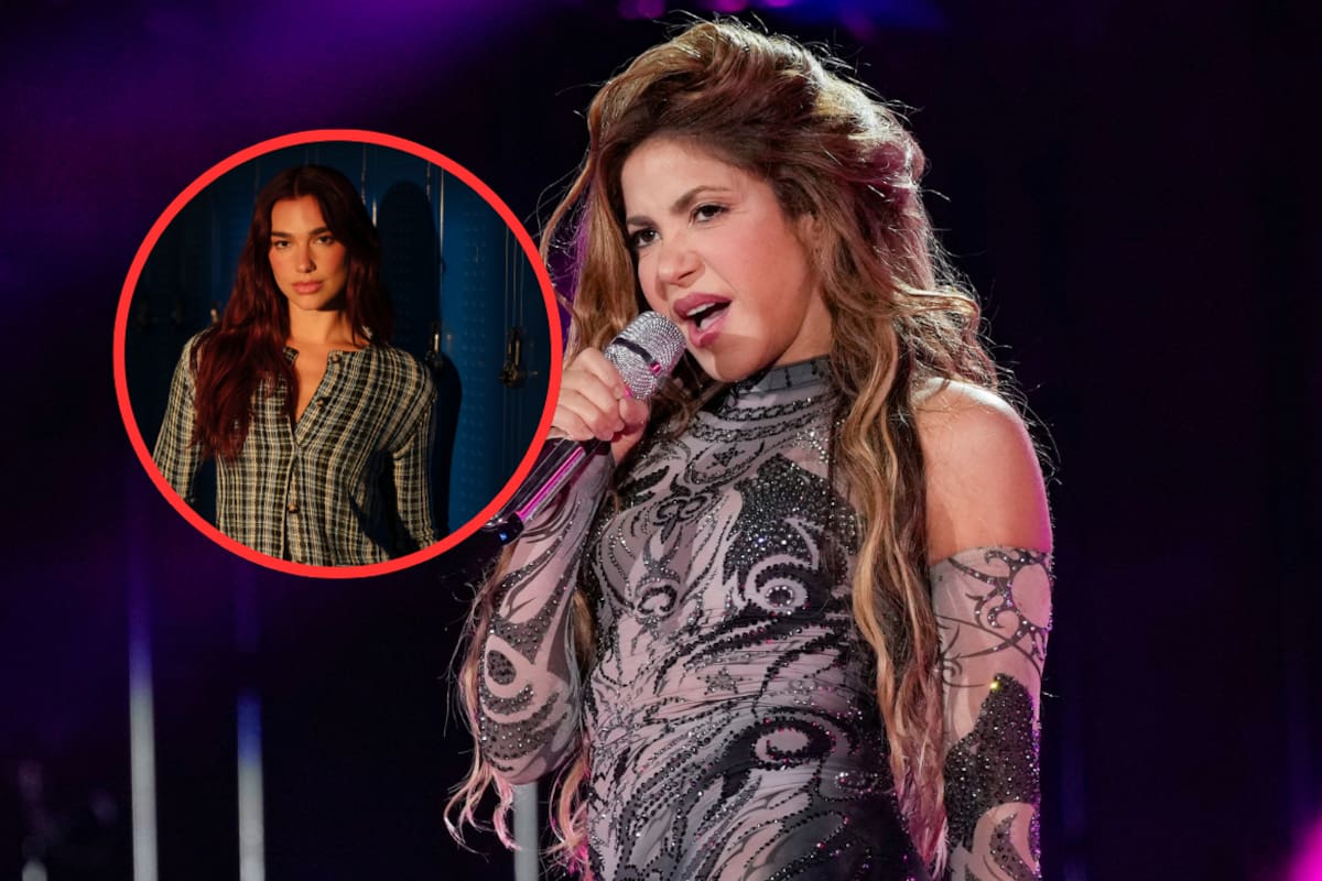 Shakira y Dua Lipa sorprenden al cantar “Antología” juntas en Madrid durante concierto de su residencia