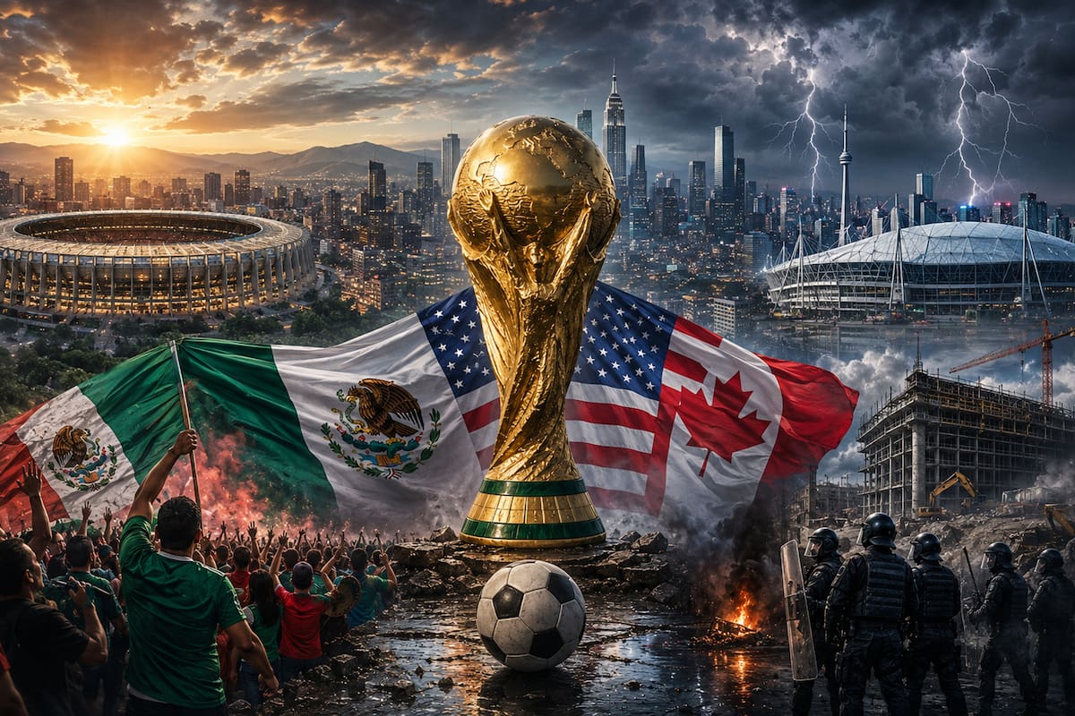 15 razones por las que hubiera sido preferible NO realizar el Mundial en México, Estados Unidos y Canadá en 2026