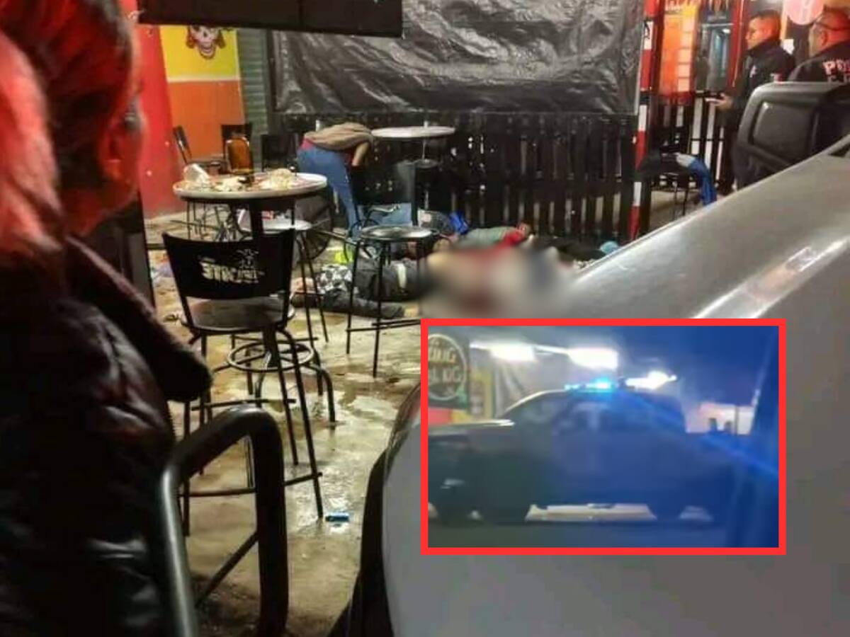 Se registra ataque armado en el bar Bling Bling ubicado en Estado de México. | X @PandaDelAmor17/Captura de pantal
la