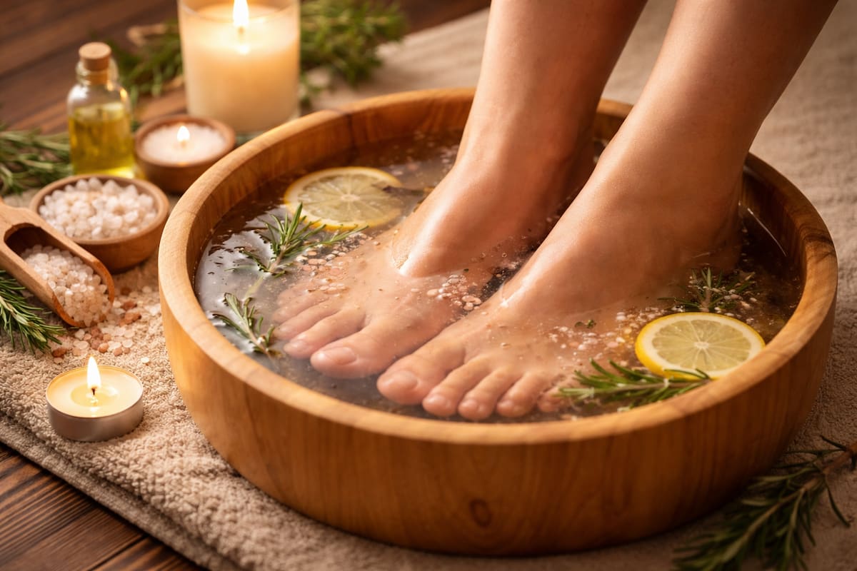 Cómo mejorar la circulación con baños de pies en agua caliente