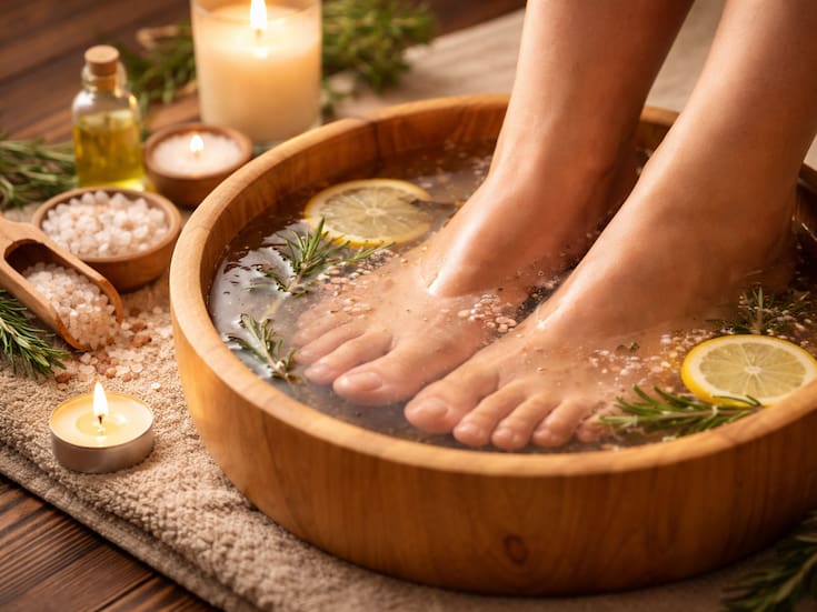 Cómo mejorar la circulación con baños de pies en agua caliente