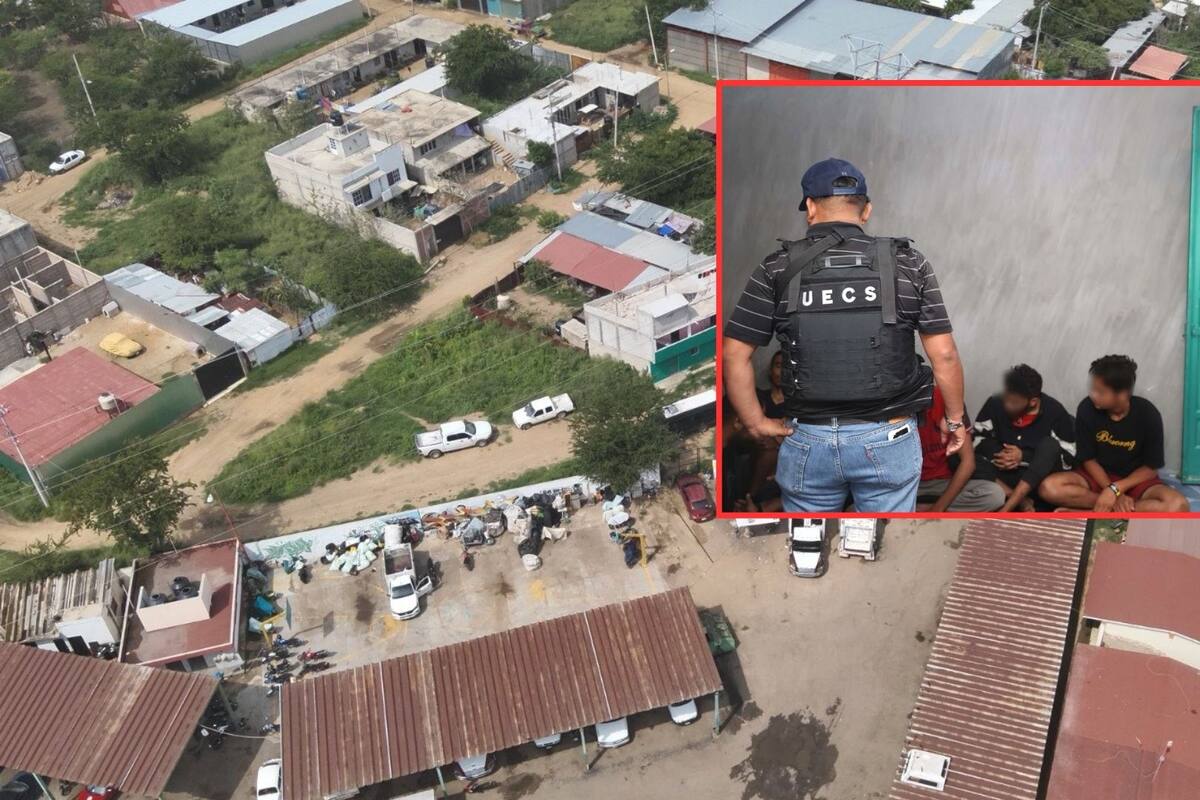 Tres detenidos en Oaxaca por secuestro de 41 migrantes