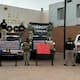 Decomisan narcóticos, cigarros, equipo táctico y cerveza en SLRC