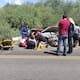 Un hombre fallecido y una persona lesionada deja accidente automovilístico en la carretera Ures-Hermosillo