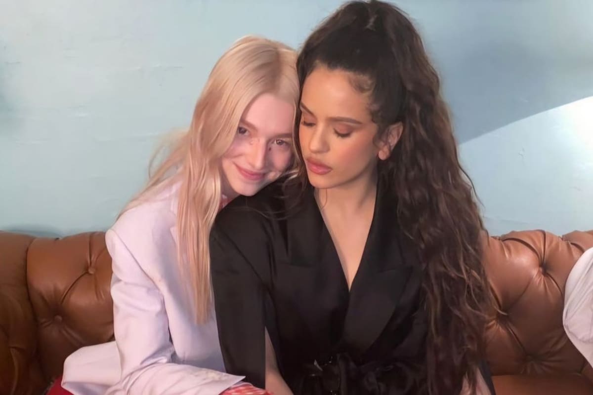 Así fue la relación entre Hunter Schafer y Rosalía ¿Se reencontrarán en “Euphoria”?