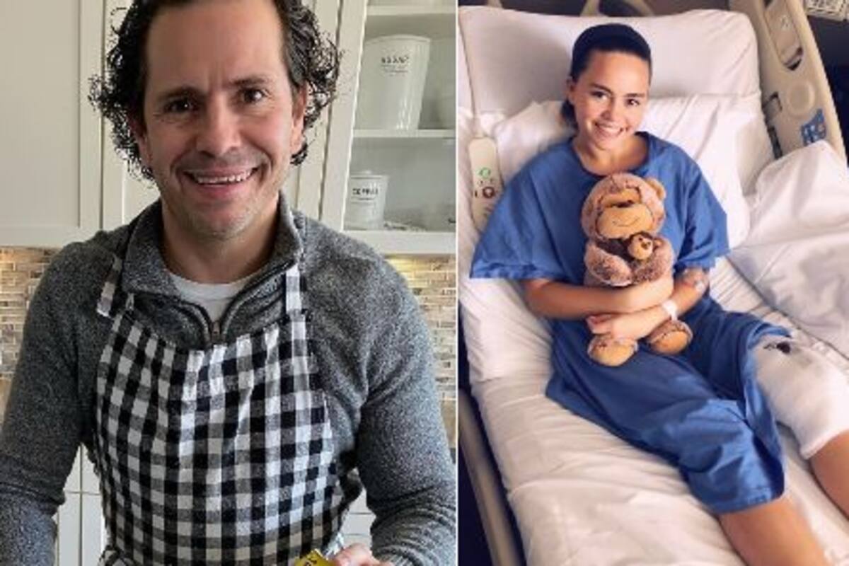 Hija de Diego Schoening estuvo a punto de perder una pierna en terrible accidente