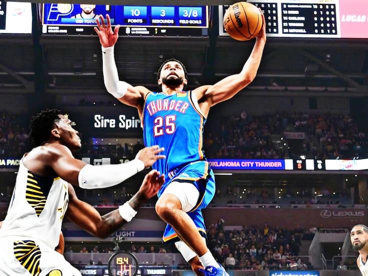 NBA: Thunder se impone a Pacers en más tiempos extras