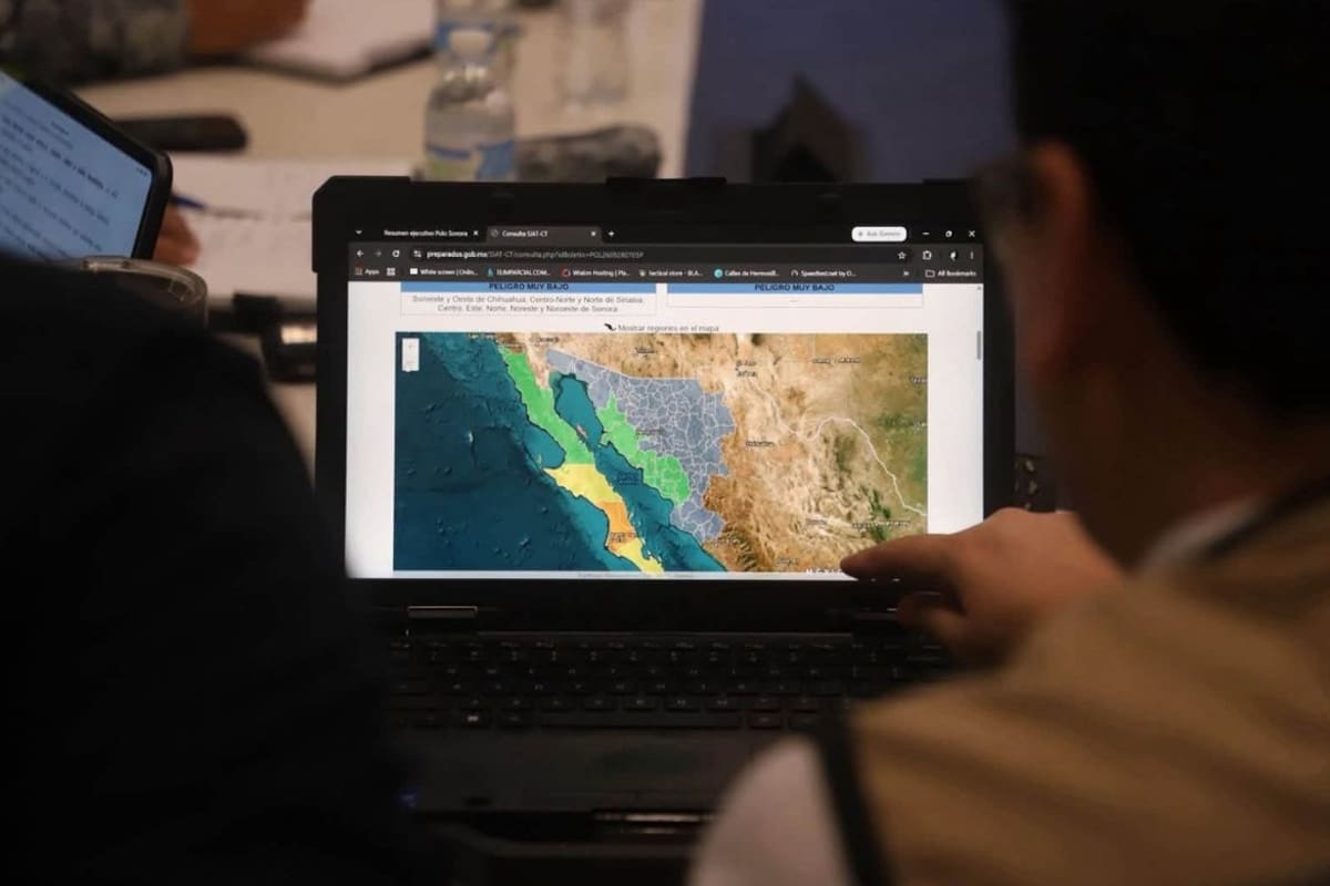 Protección Civil incrementó el alertamiento en Sonora por el huracán Polo y pidió a los sonorenses no arriesgarse, identificar su refugio temporal y llamar al 9-1-1 en caso de emergencia