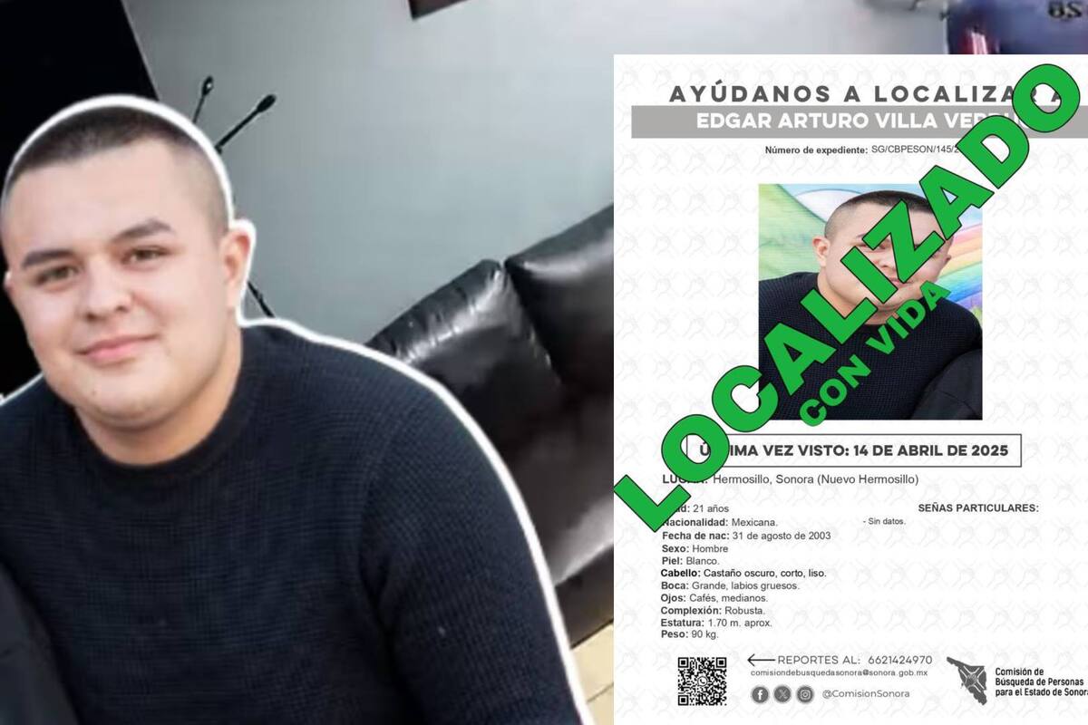 Localizan a Édgar “N”, joven privado de la libertad en barbería de Hermosillo; dijo estar en buen estado y que “todo fue una confusión”