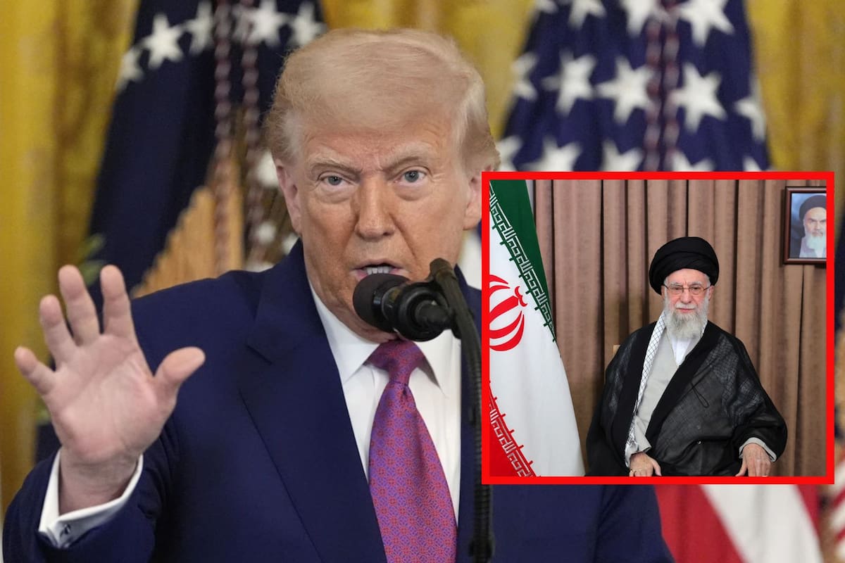 Trump anuncia que no ordenará matar al “Líder Supremo” de Irán “por ahora”, pero sí conoce su ubicación