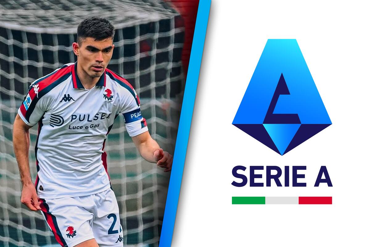 Johan Vásquez hace historia en Italia: Es el mexicano con más juegos en Serie A y es capitán del Genoa