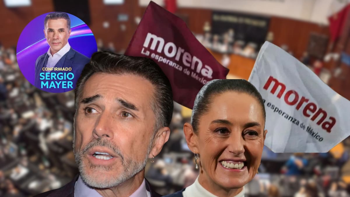 Morena autorizó la licencia de Sergio Mayer y su suplente asumirá funciones en la Cámara de Diputados durante su ausencia. (Especial)