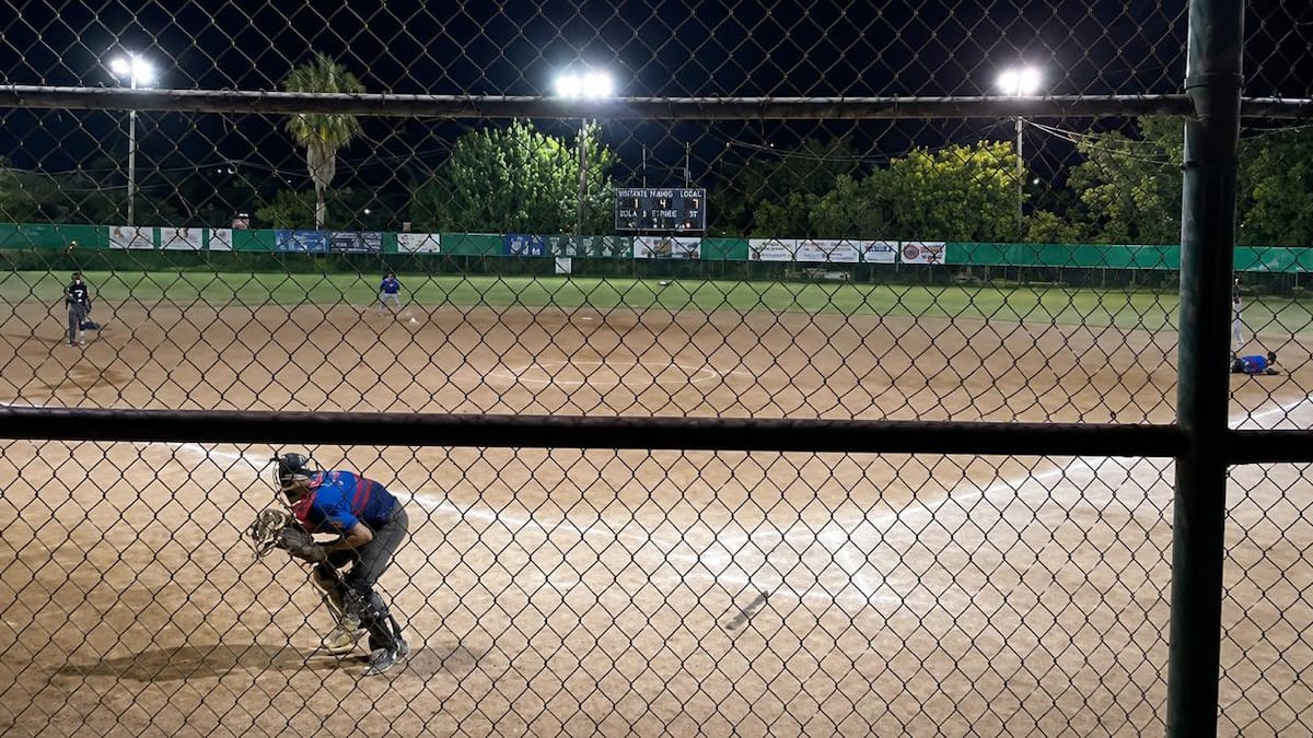Captan balacera durante transmisión de partido de softbol en Nogales
