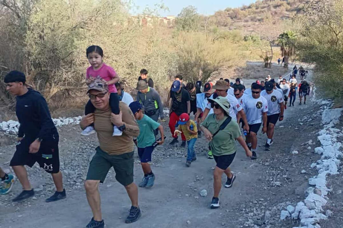 Familias disfrutan paseo dominical en instalaciones militares de Hermosillo