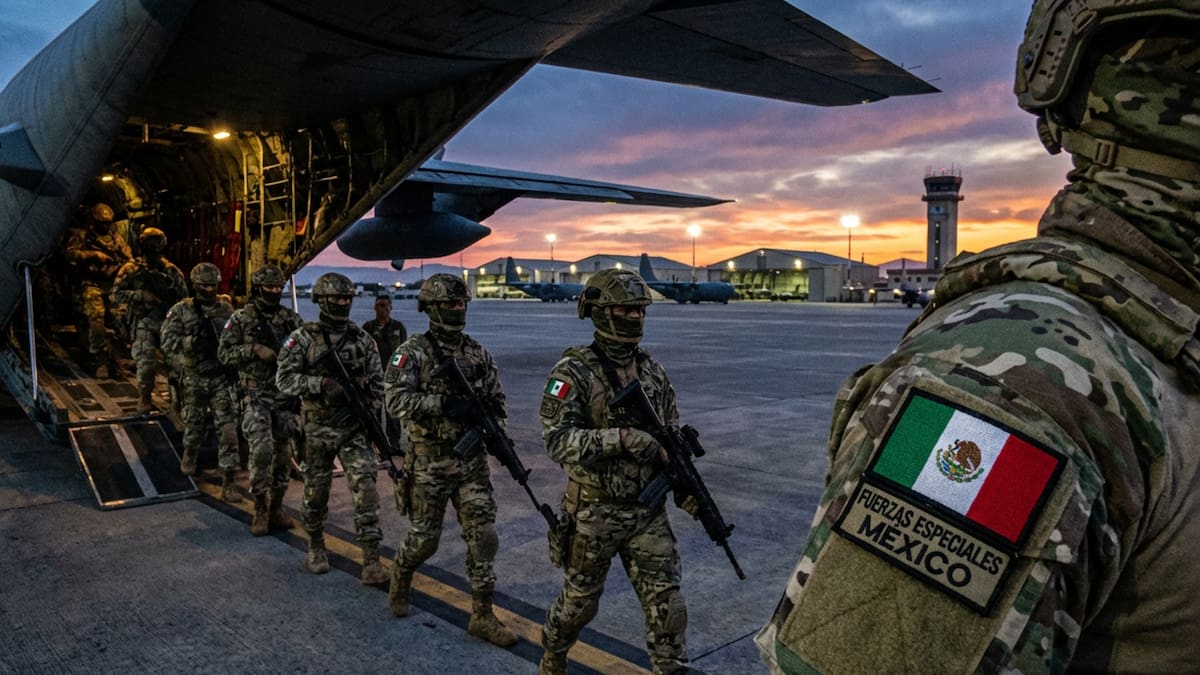 El adiestramiento binacional permite al Ejército Mexicano actualizar sus protocolos ante los nuevos desafíos de seguridad global. (Foto: Ilustrativa hecha con IA)