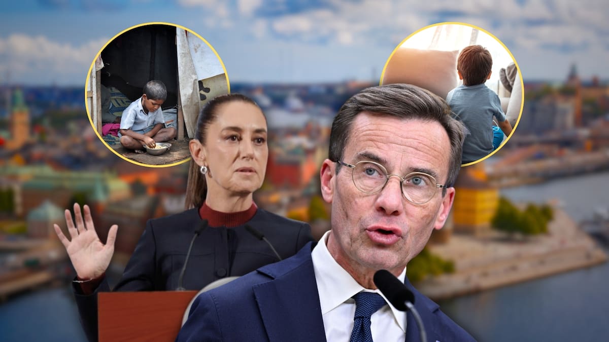 Mientras en México la pobreza puede reflejarse en techos de lámina y colonias sin servicios, en Suecia los hogares más vulnerables cuentan con vivienda digna, salud garantizada y apoyo estatal