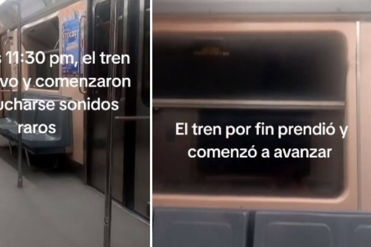 CDMX: ¿Fantasmas? Captan gritos de terror y ruidos extraños en vagón del Metro