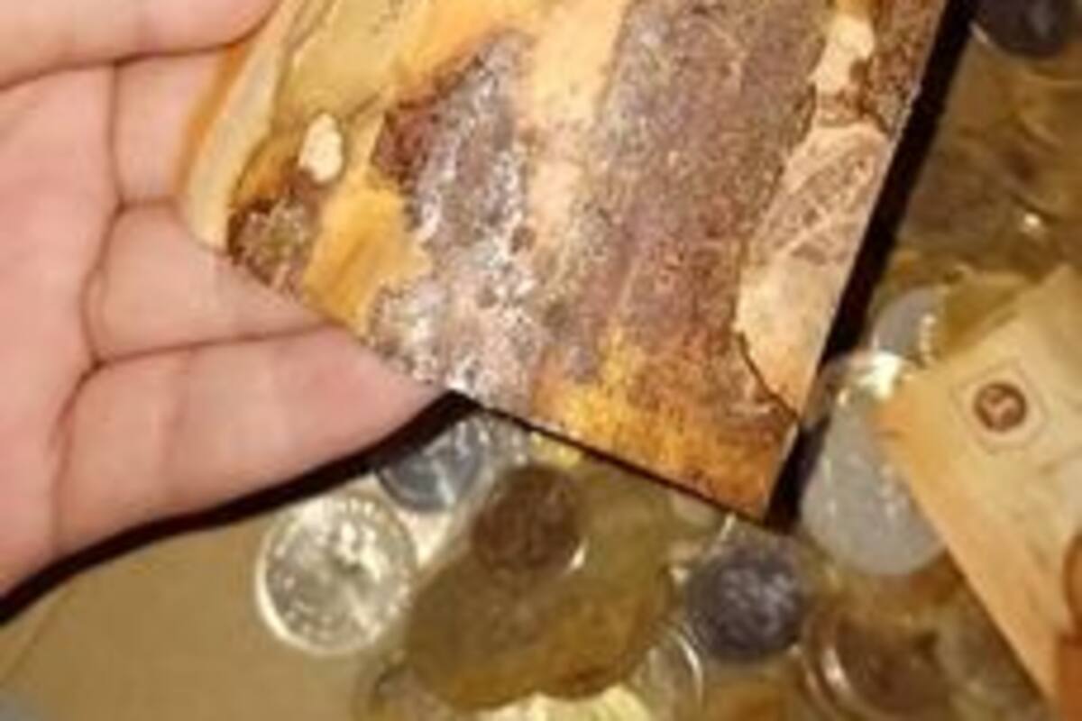 Perdió sus ahorros por guardarlos dentro de lata