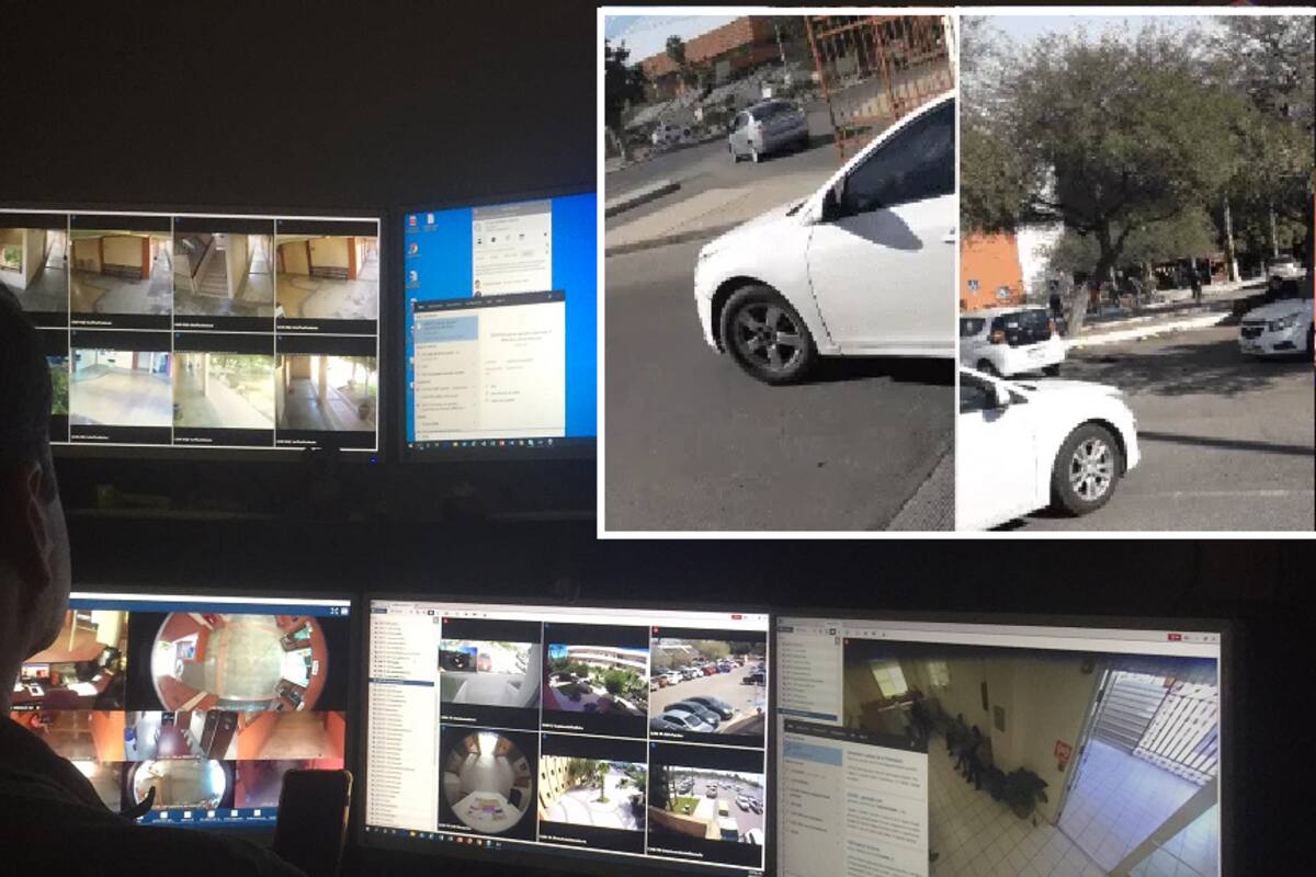 Revelan tomas de seguridad del robo de auto a jovencita en Unison
