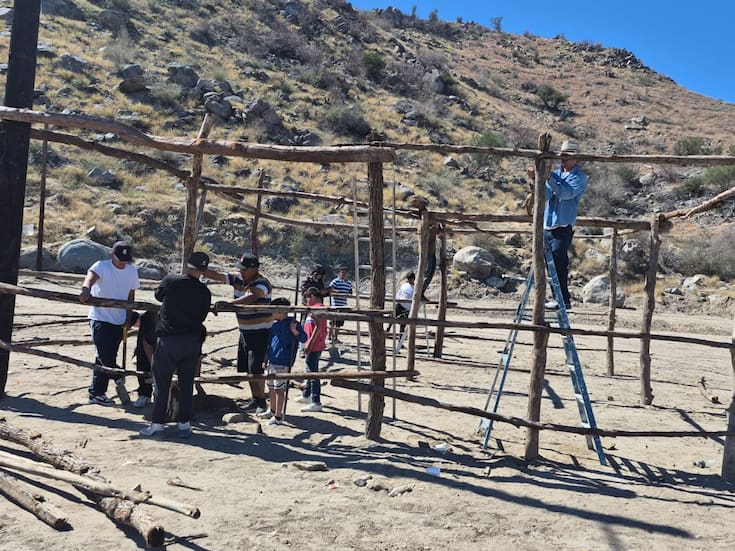 Cuaresma y tradición: La ramada de fariseos del Coloso Alto inicia su actividad en Hermosillo