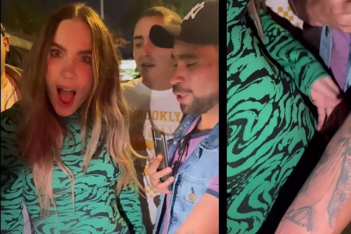 Fanático se hace tatuaje de "Santa Belinda" y ella se lo firma