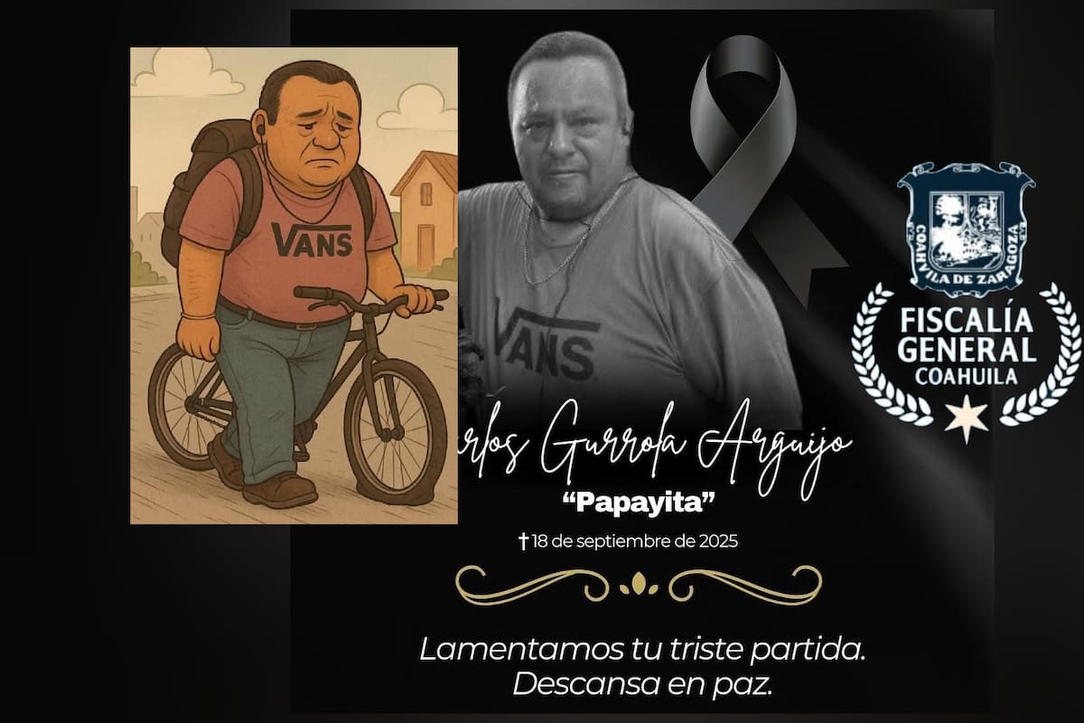 Muerte del ‘Papayita’: Autoridades de Coahuila descartarían que sea delito doloso y afirman que versión no es “como las redes cuentan”, dice fiscal del estado