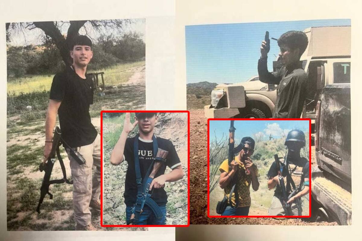 Presumían armas de alto poder asesinados en la carretera Juárez-Chihuahua; eran de Hermosillo