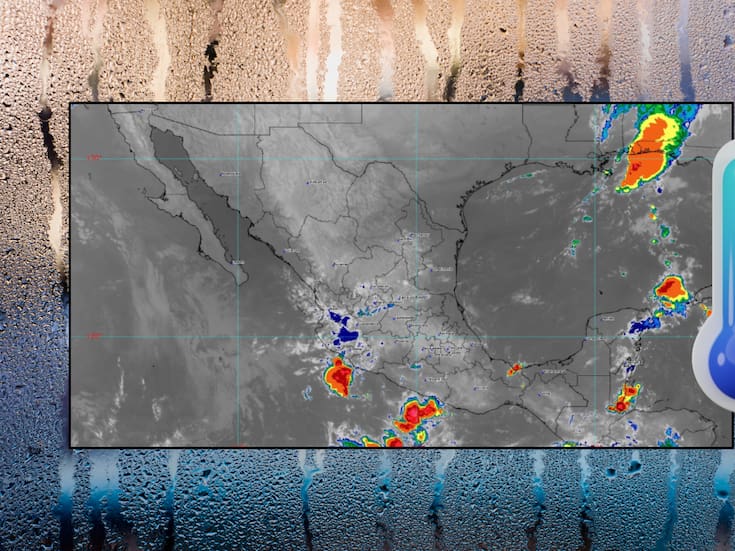 Pronostican lluvias intensas en el sur y bajas temperaturas en el noreste