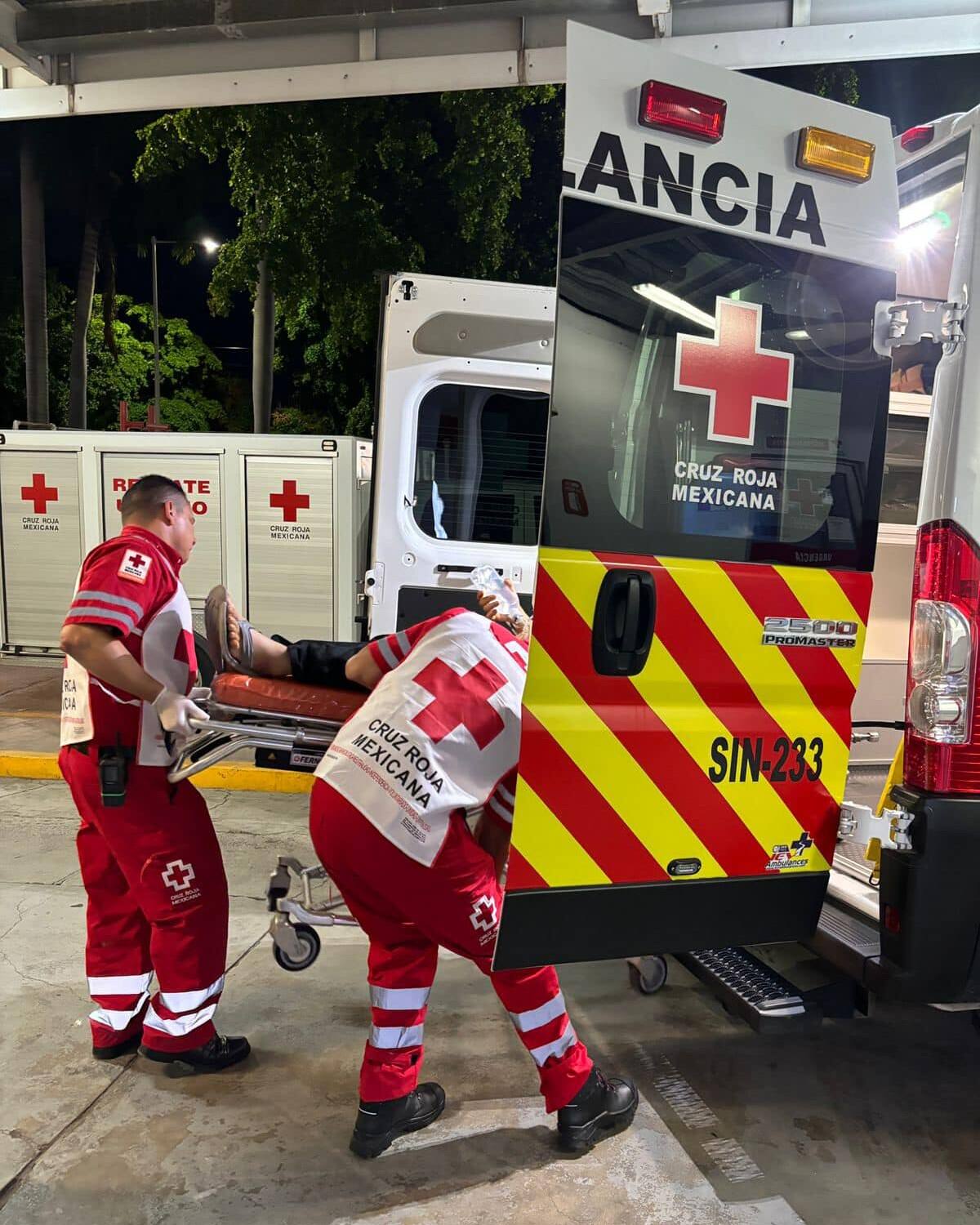 Voluntarios de la Cruz Roja de Sinaloa en labores. / Cruz Roja de Sinaloa.