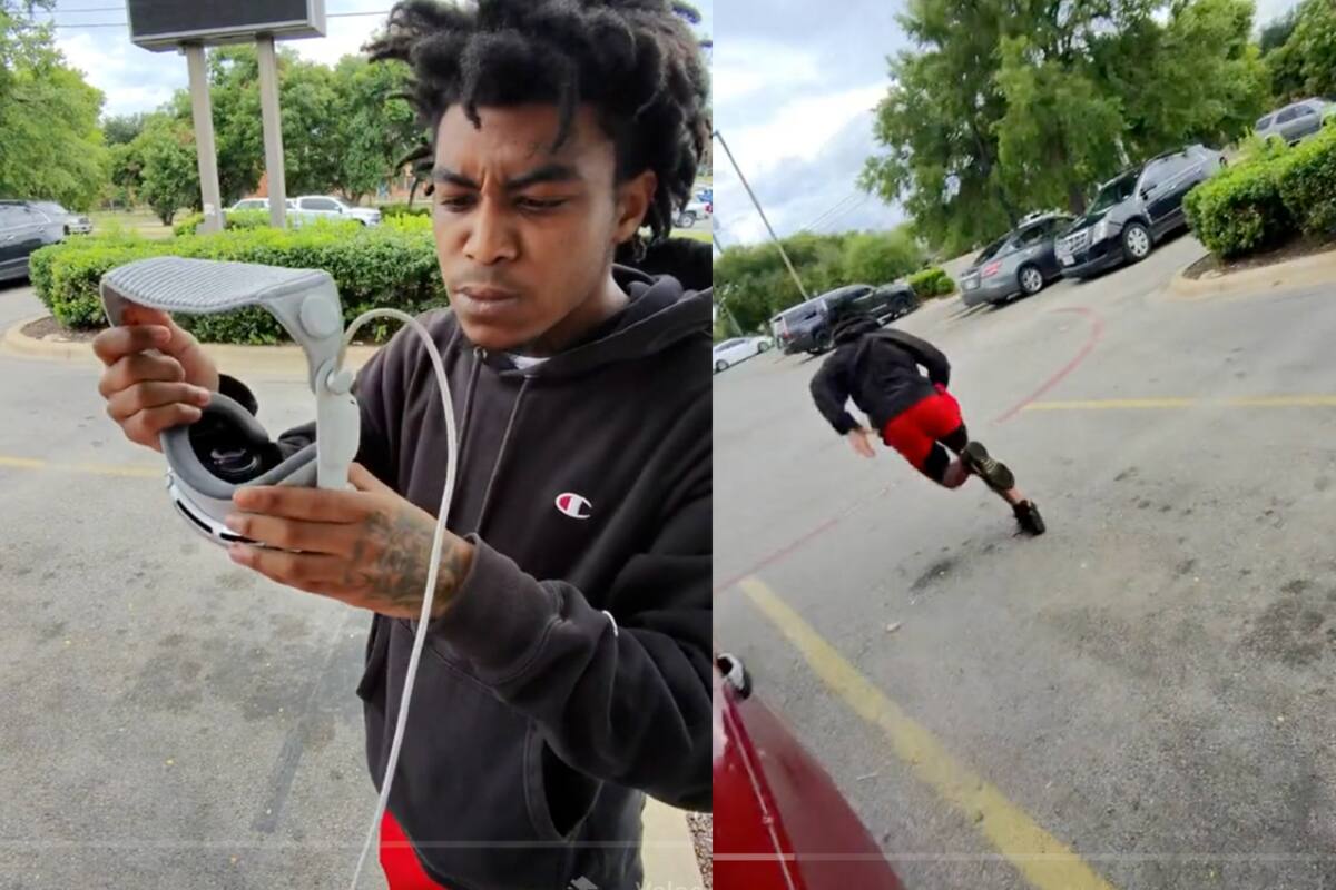 Hombre sufre repentino robo en estacionamiento: ¡le quitaron sus Apple Vision Pro!