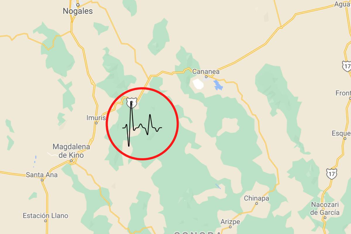 Temblor en Ímuris y Magdalena, Sonora
