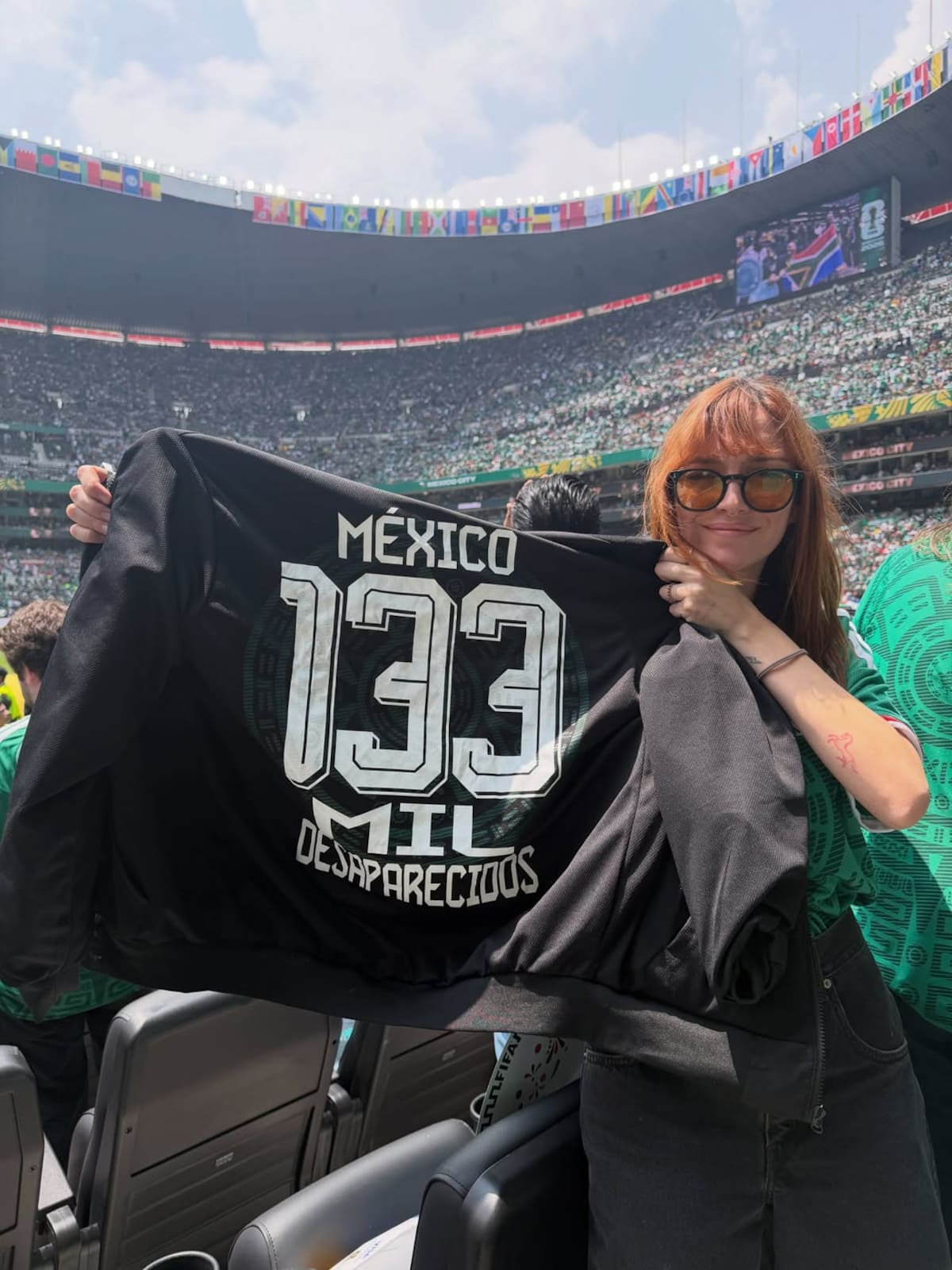 Regina Blandón lleva mensaje sobre desapariciones al Mundial 2026 y llama a no ignorar a las víctimas