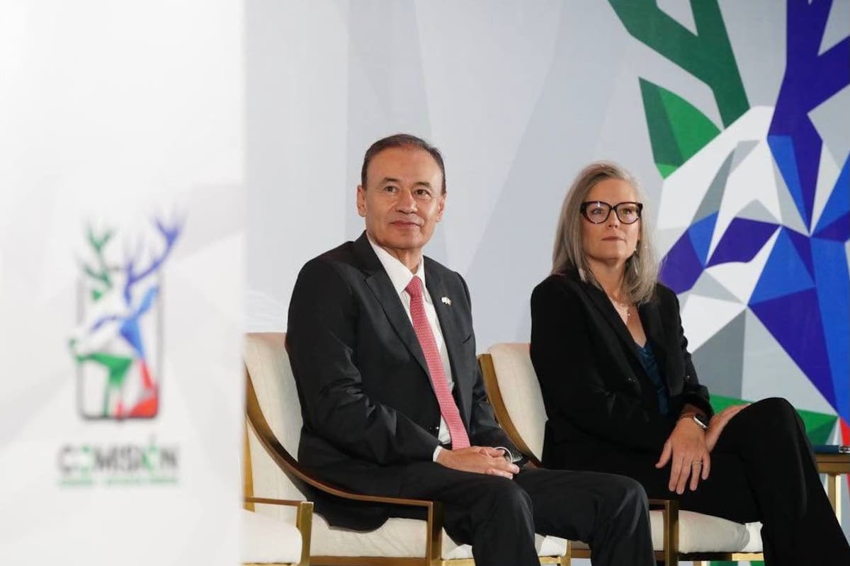 Alfonso Durazo destacó que la relación entre Sonora y Arizona cumple 67 años de cooperación binacional en temas estratégicos para ambas regiones. FOTO: ESPECIAL