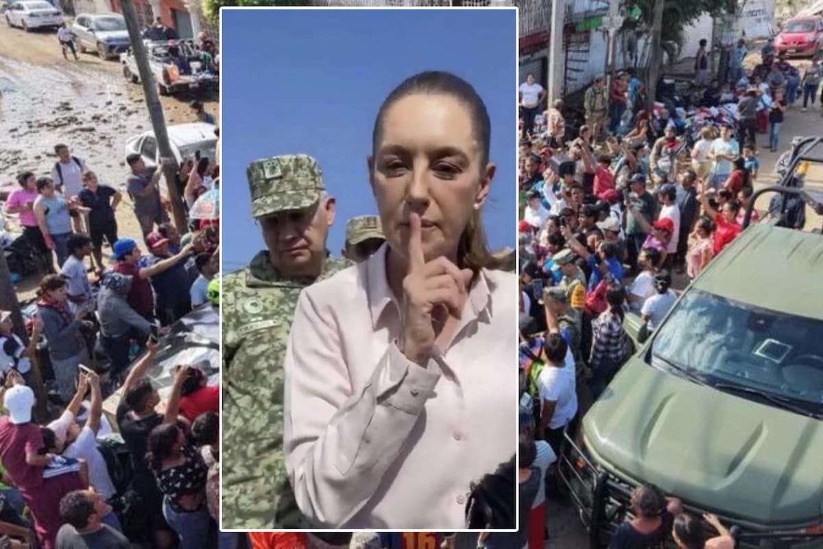 Sheinbaum aclara gesto de silencio que hizo en Poza Rica ante habitantes