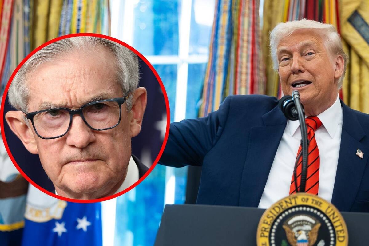 Trump llama “tonto” al presidente de la Reserva Federal por mantener las tasas de interés