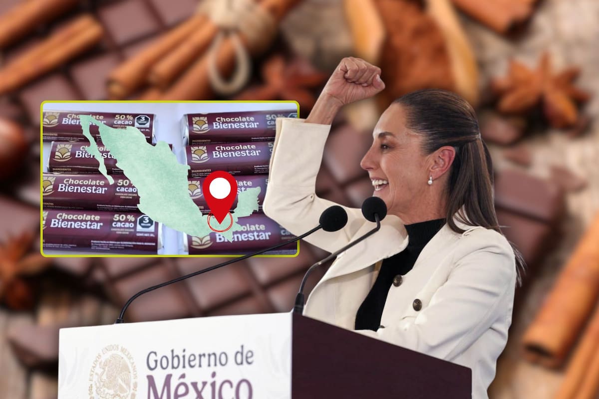 Chocolates Bienestar: Claudia Sheinbaum anuncia planta procesadora de chocolate en Tabasco y promete mayor ingreso a productores