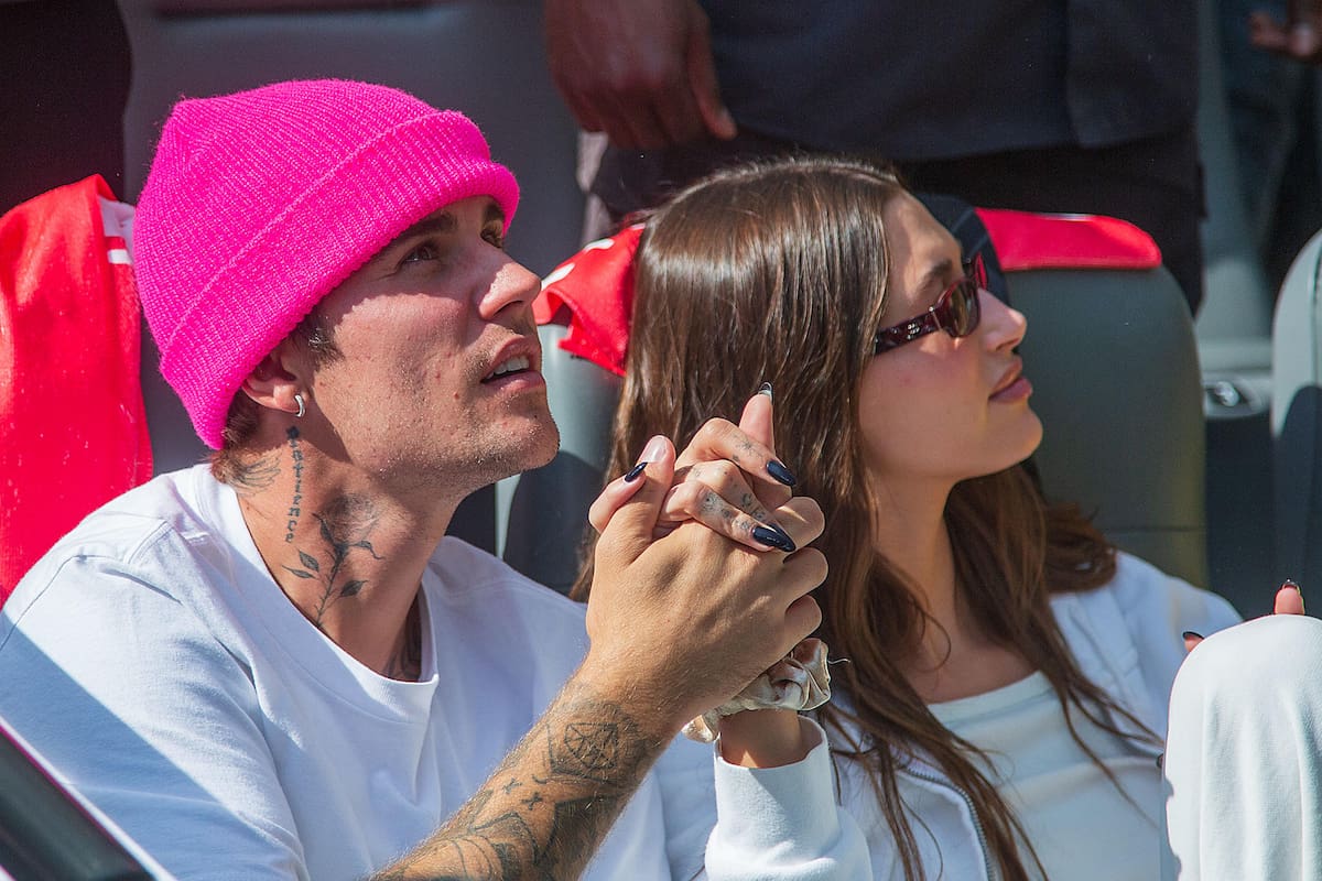El cantante canadiense Justin Bieber y la modelo estadounidense Hailey Bieber, en una fotografía de archivo. EFE/Javier Rojas