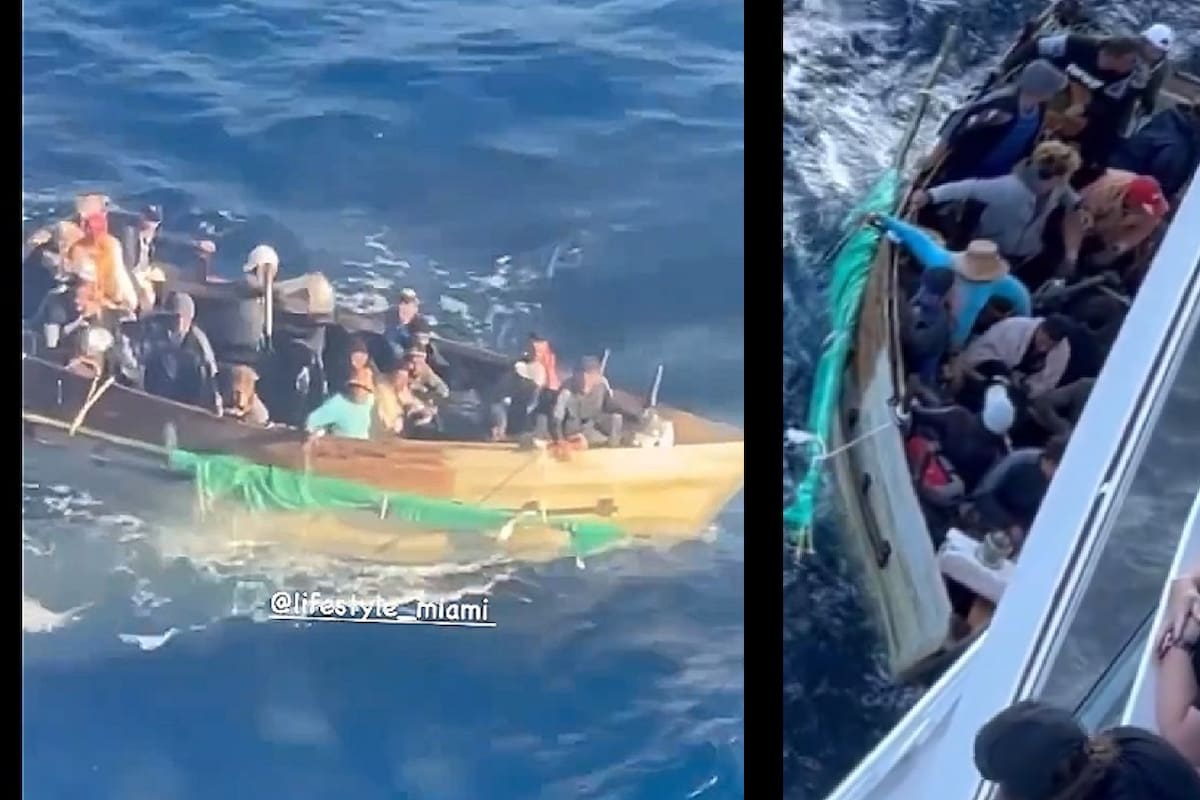 Doce migrantes cubanos rescatados en Tulum tras una semana de travesía