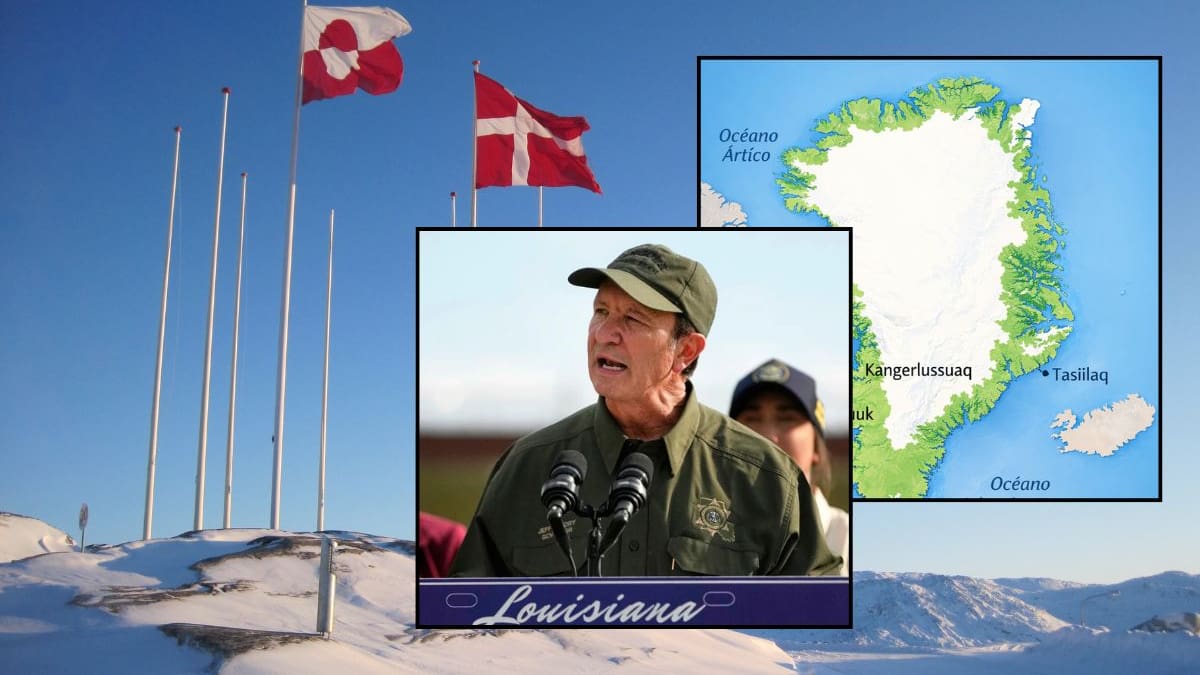 Jeff Landry el nuevo enviado de Trump a Groenlandia asegura que Estados Unidos no busca conquistar, sino dialogar con sus habitantes