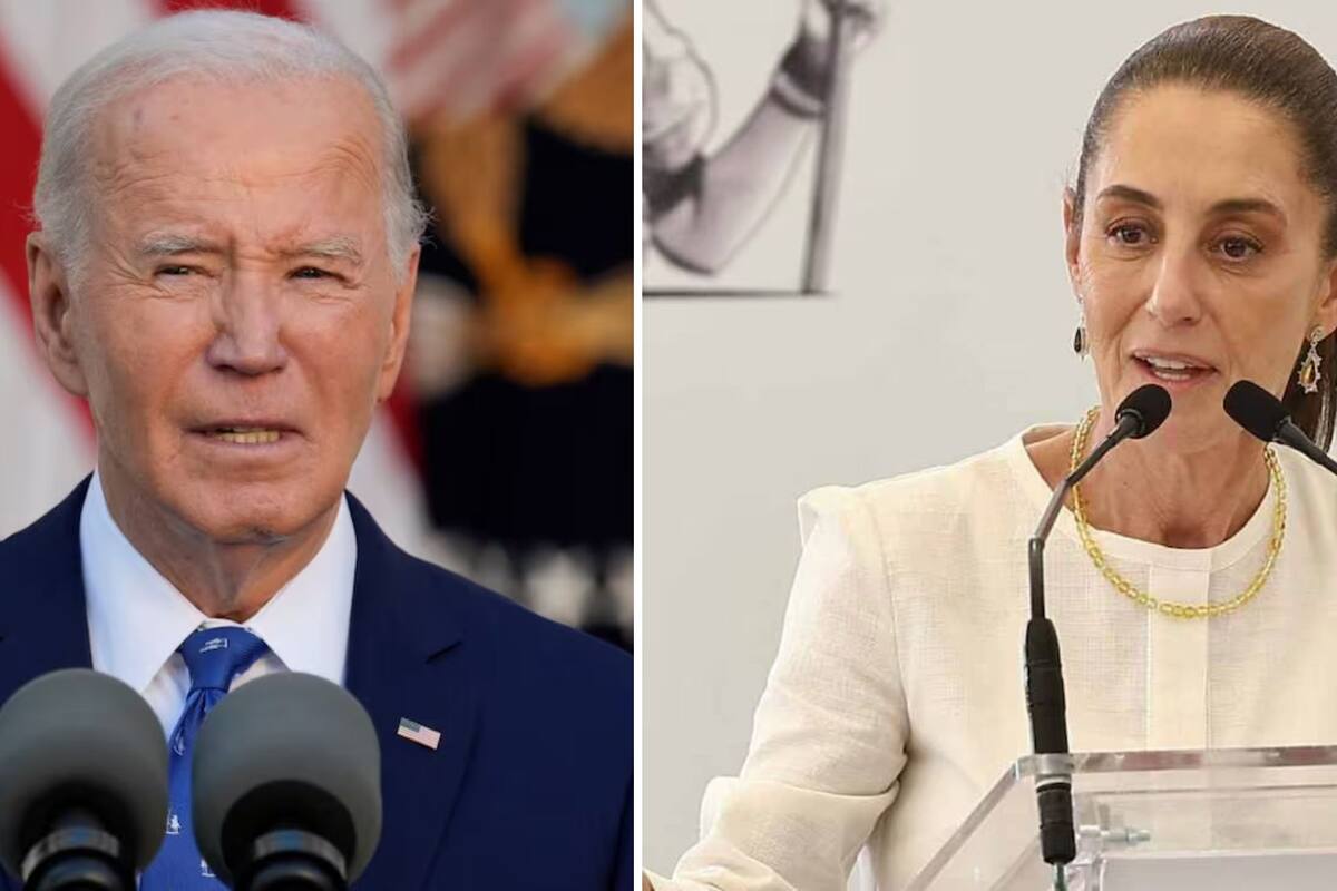 Joe Biden felicita a Claudia Sheinbaum por decomiso histórico de fentanilo en México