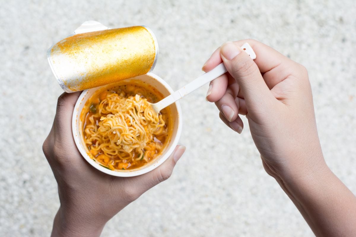 ¿De qué están hechas las sopas instantáneas?