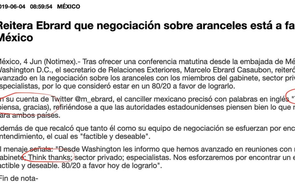 Critican a Notimex por error