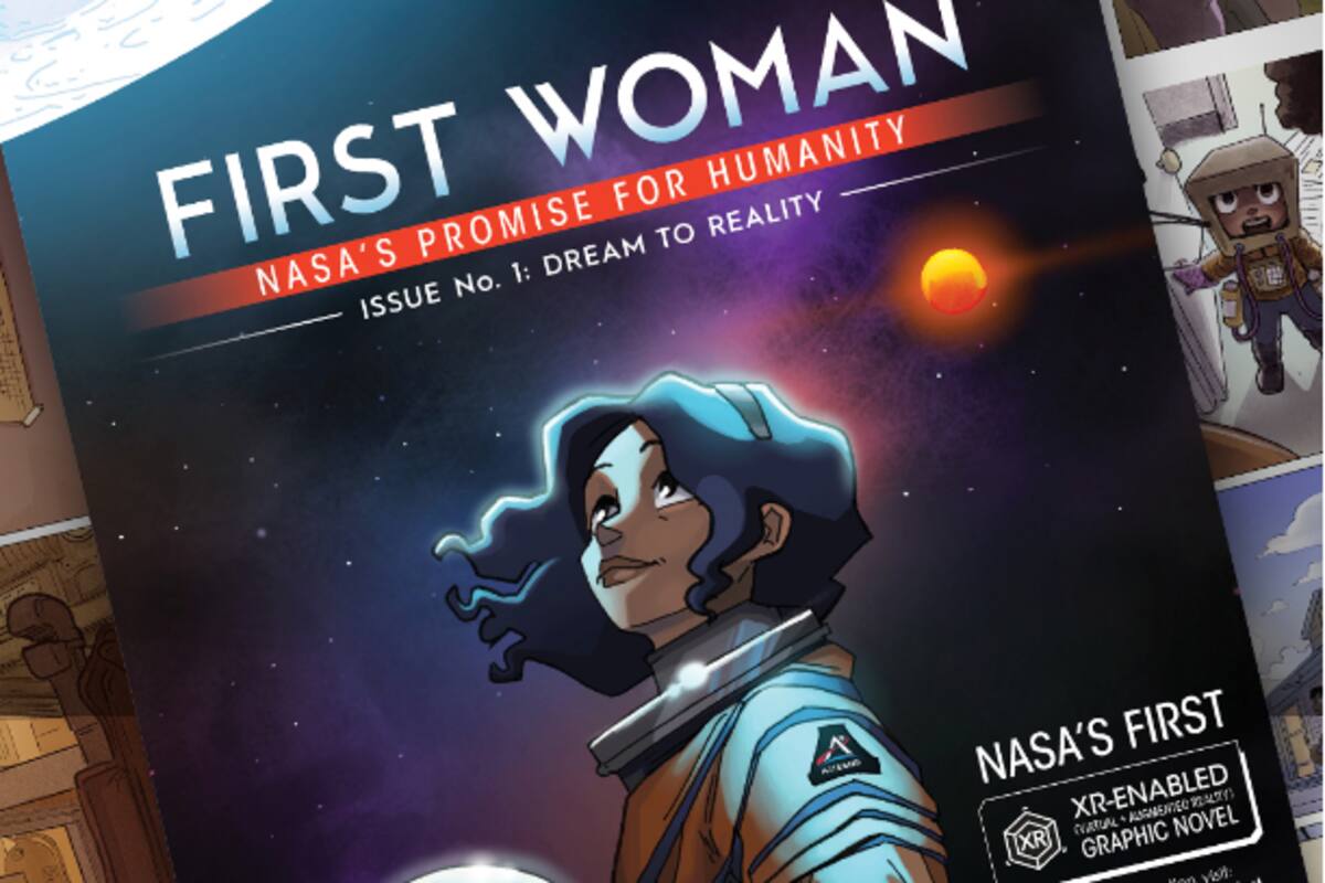 NASA elige una latina como primera mujer en pisar la Luna en un cómic