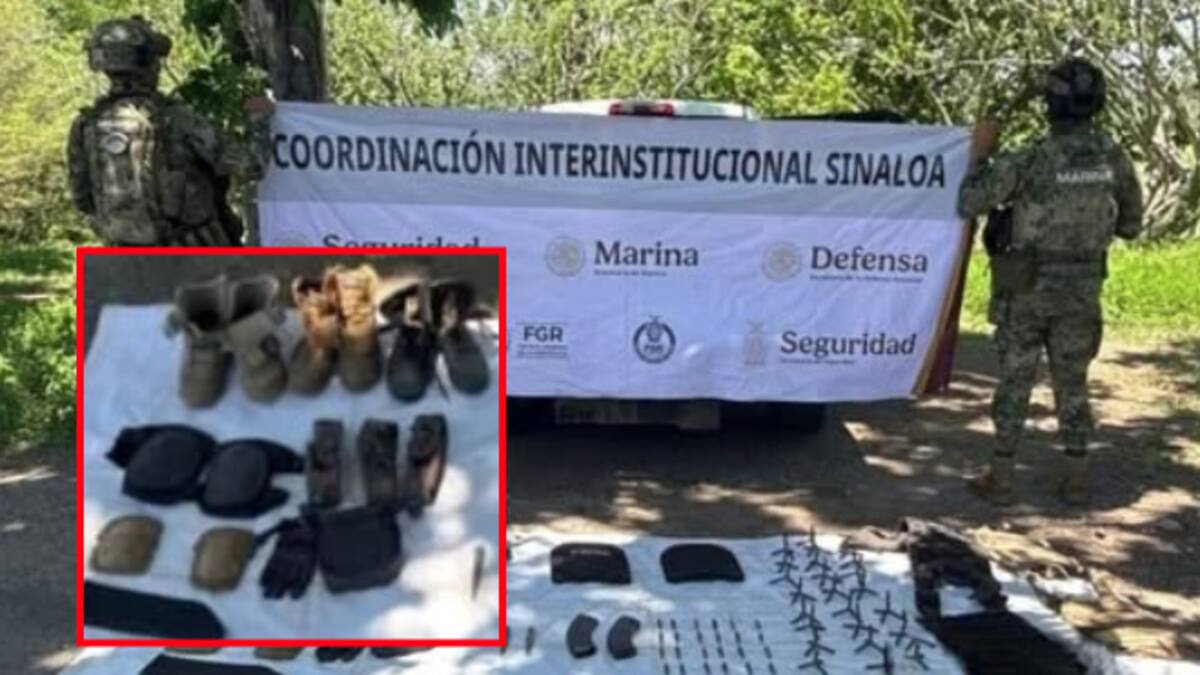 Hallan vehículo blindado con cartuchos y equipo táctico en Sinaloa durante operativo militar