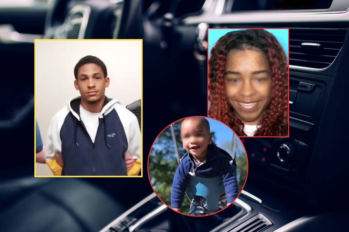 Mató a su esposa embarazada dentro del auto frente a su hijo de 2 años, abandonó el cadáver de la madre en un bosque y luego mató al bebé lanzándolo por un puente