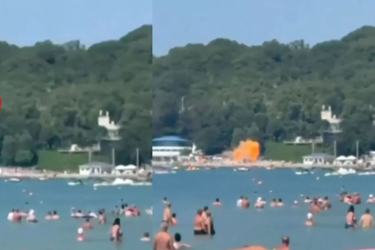 Al menos siete muertos, entre ellos tres niños, y 40 heridos dejó la explosión de un dron en una playa del mar Negro que Rusia atribuyó a Ucrania; Kyiv no se ha pronunciado sobre el incidente