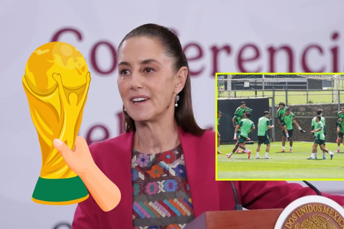 Sheinbaum desea “mucha suerte” a la Selección Mexicana previo a su partido contra Chequia
