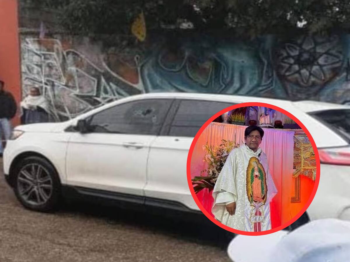 Este domingo 20 de octubre, presuntos sicarios asesinaron al padre Marcelo Pérez Pérez en Chiapas. | Crédito: El Universal/X @Adela_Micha