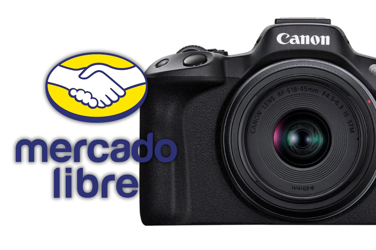 Oferta en Mercado Libre: Cámara Canon EOS R50 con 26% de descuento
