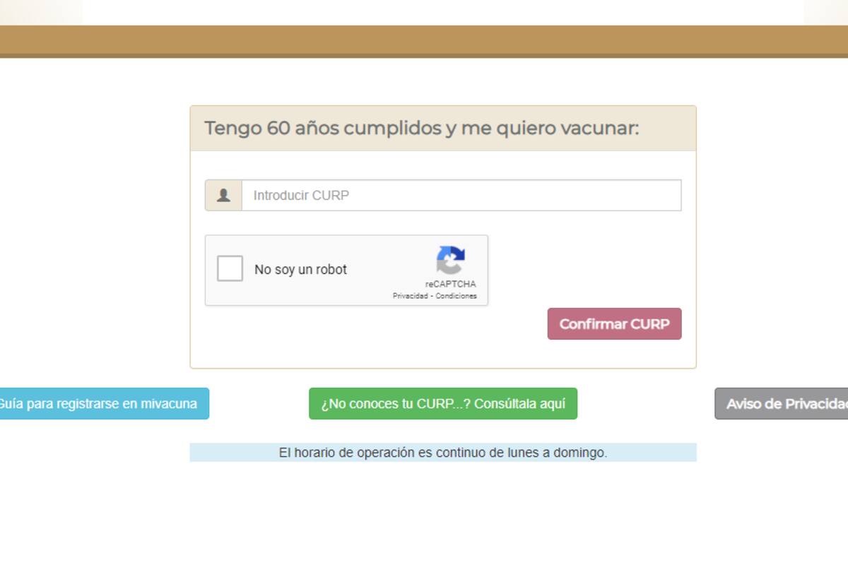 Acusan hubo ataque cibernético a página de registro de vacunación para evitar que adultos mayores entraran